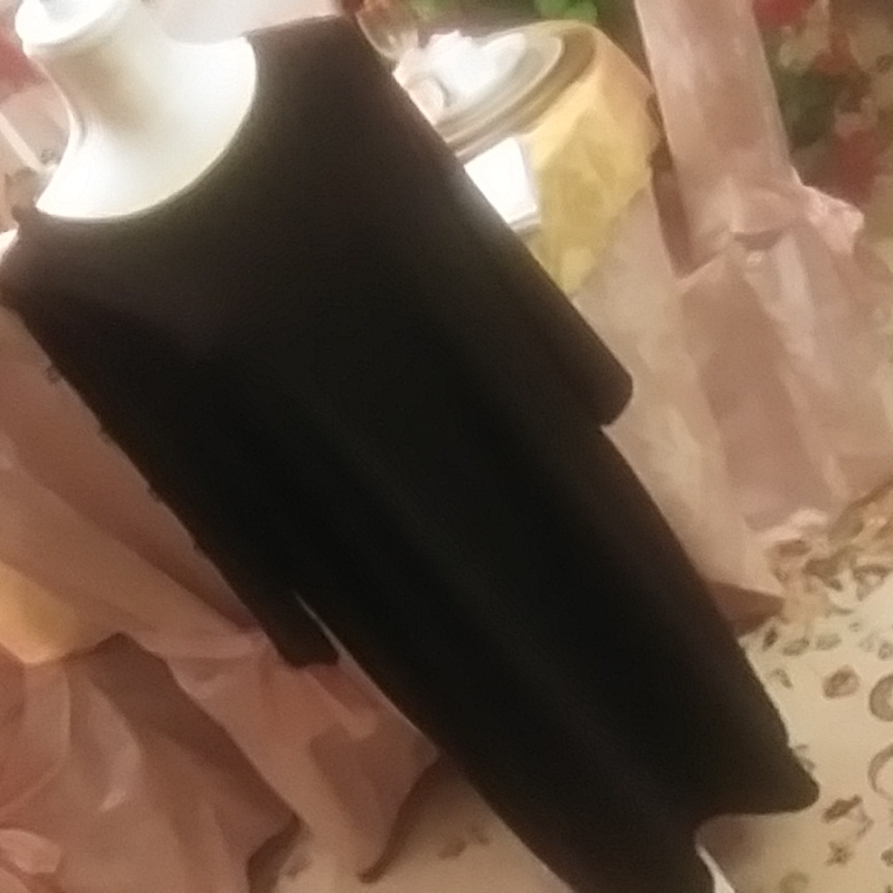 black dress